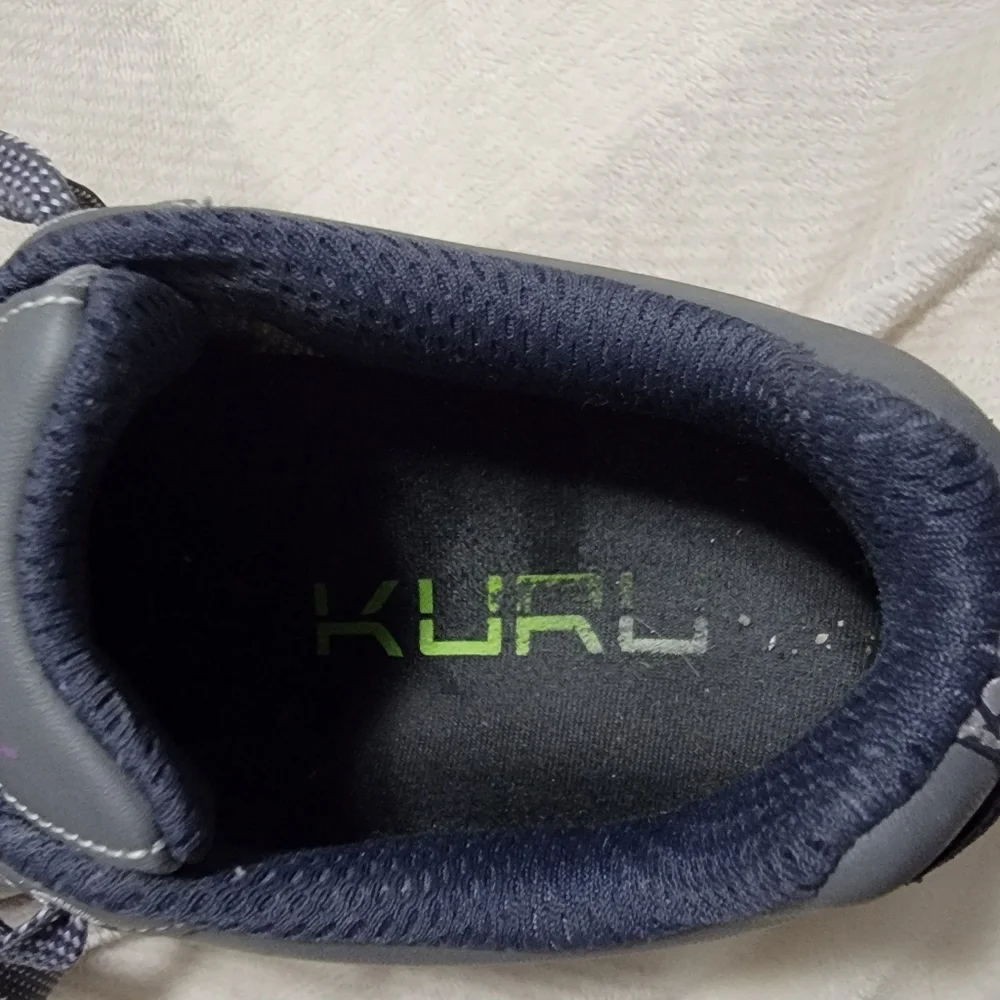 KURU Quantum Mesh womens gray‎ and lavender Size 7 Running Shoes